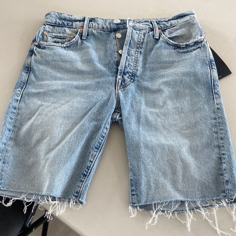 Mother denim shorts. NWT